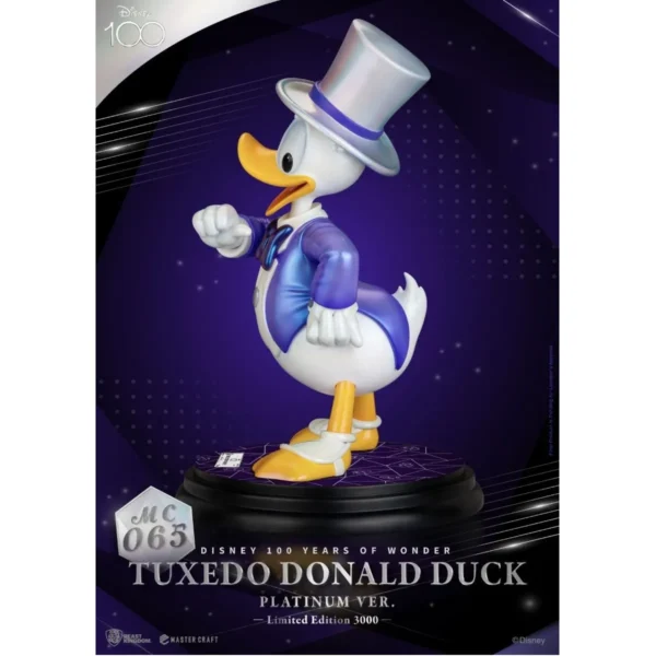 Beast Kingdom Tuxedo Donald Duck Disney 100 Years of Wonder Master Craft MC-065 (Limited Edition) - Image 5
