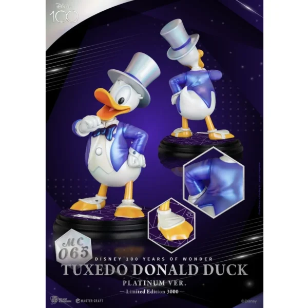 Beast Kingdom Tuxedo Donald Duck Disney 100 Years of Wonder Master Craft MC-065 (Limited Edition) - Image 7