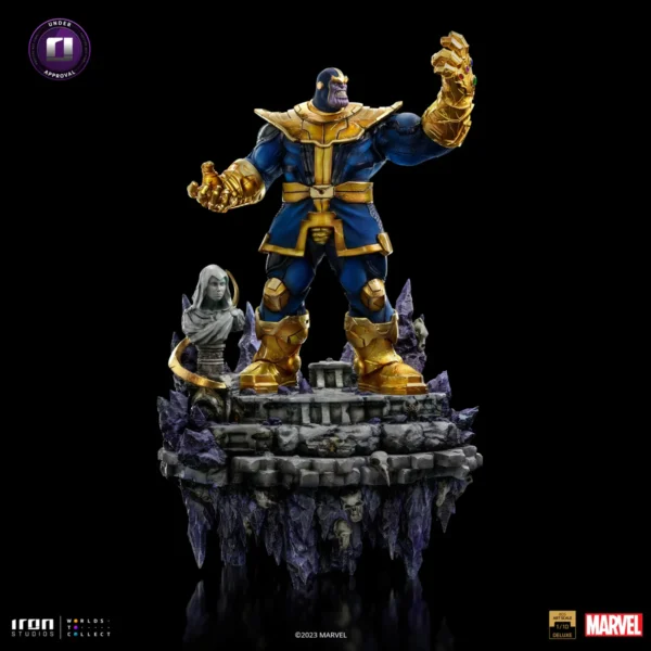Iron Studios Thanos Deluxe Infinity Gauntlet Diorama - BDS Art Scale 1/10 Scale Statue - Image 2