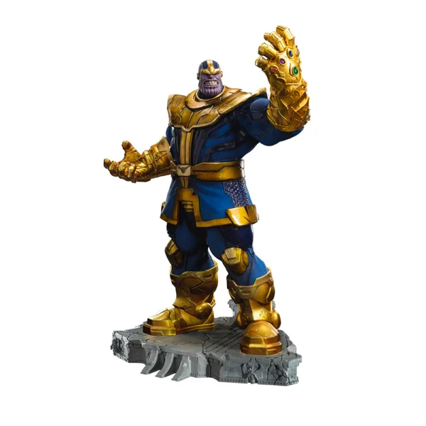 iron studios thanos infinity gauntlet diorama statue 1/10 scale
