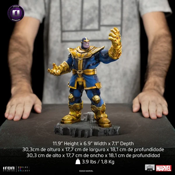 Iron Studios Thanos Infinity Gauntlet Diorama - BDS Art Scale 1/10 Scale Statue - Image 7