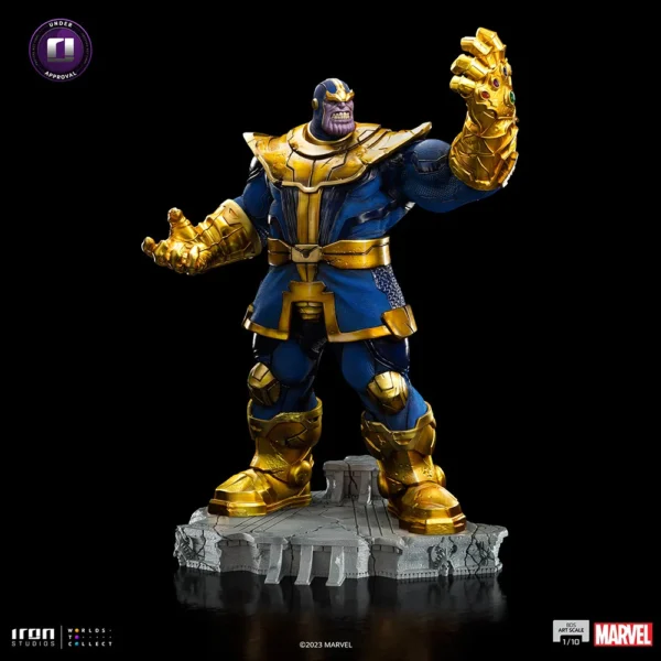 Iron Studios Thanos Infinity Gauntlet Diorama - BDS Art Scale 1/10 Scale Statue - Image 3