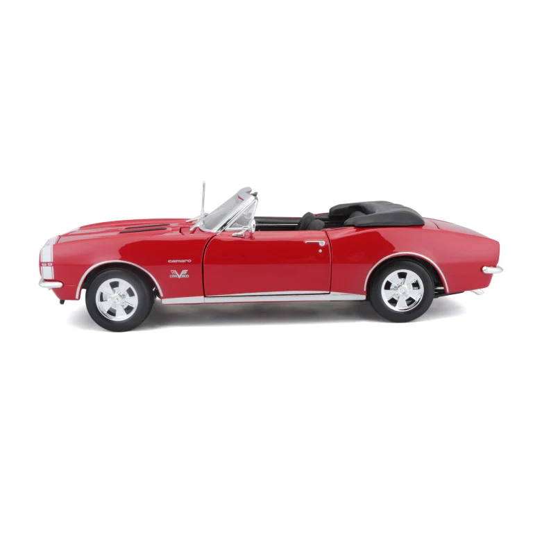 Maisto 1:18 Scale 1966 Chevrolet Camaro SS 396 Diecast Car Model (Red) - Image 6