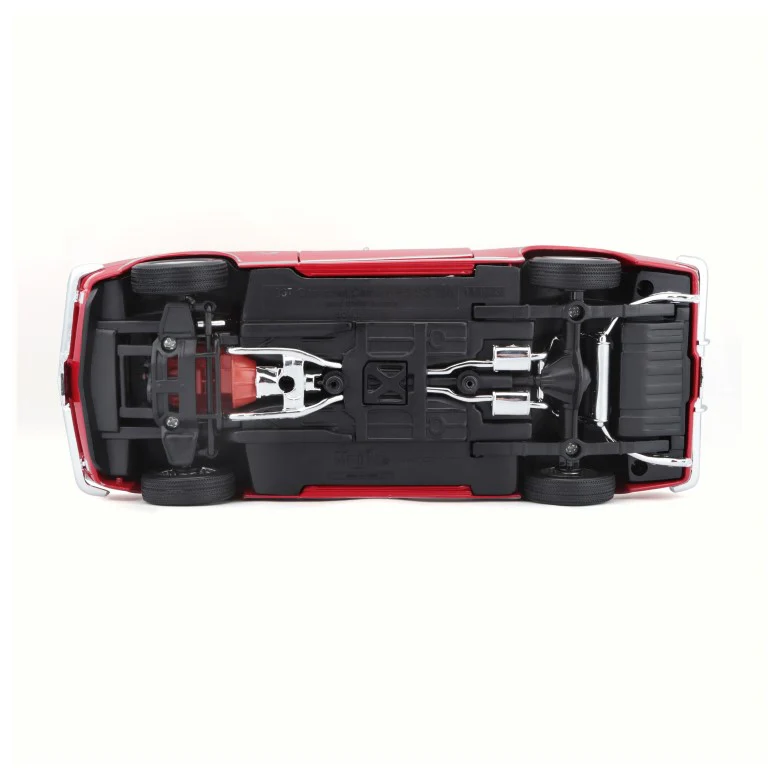 Maisto 1:18 Scale 1966 Chevrolet Camaro SS 396 Diecast Car Model (Red) - Image 8