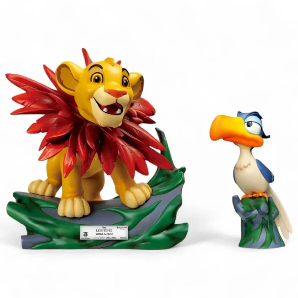 beast kingdom disney simba and zazu mc-092 master craft