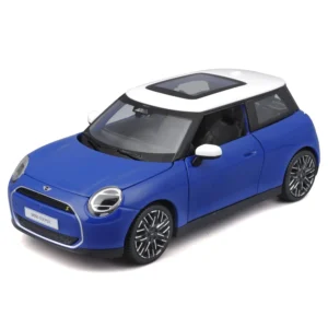 maisto 1/24 scale mini cooper diecast model blue