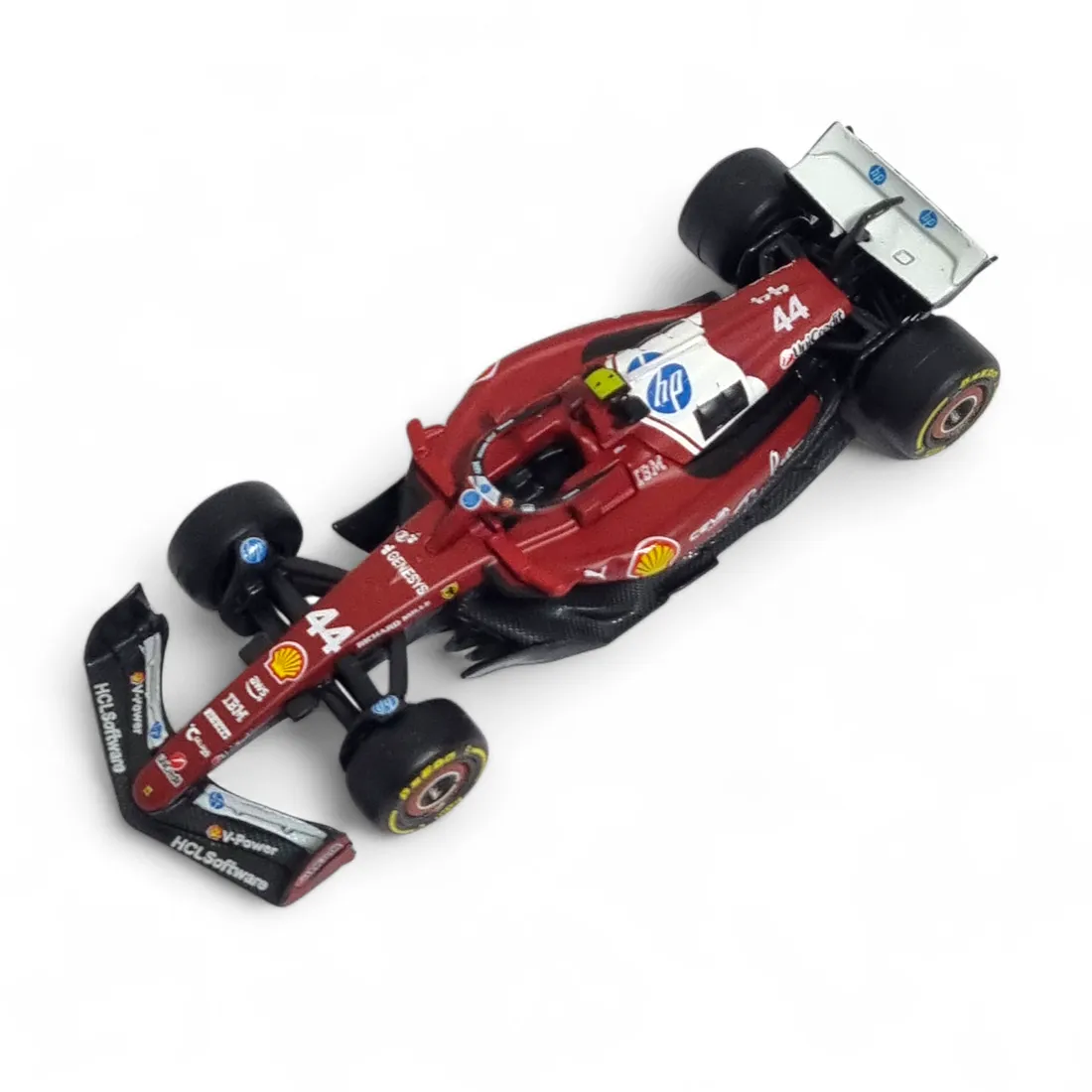 Bburago 1/64 Scale Scuderia Ferrari 2025 SF-25 Formula 1 Model #44 Lewis Hamilton - Image 3