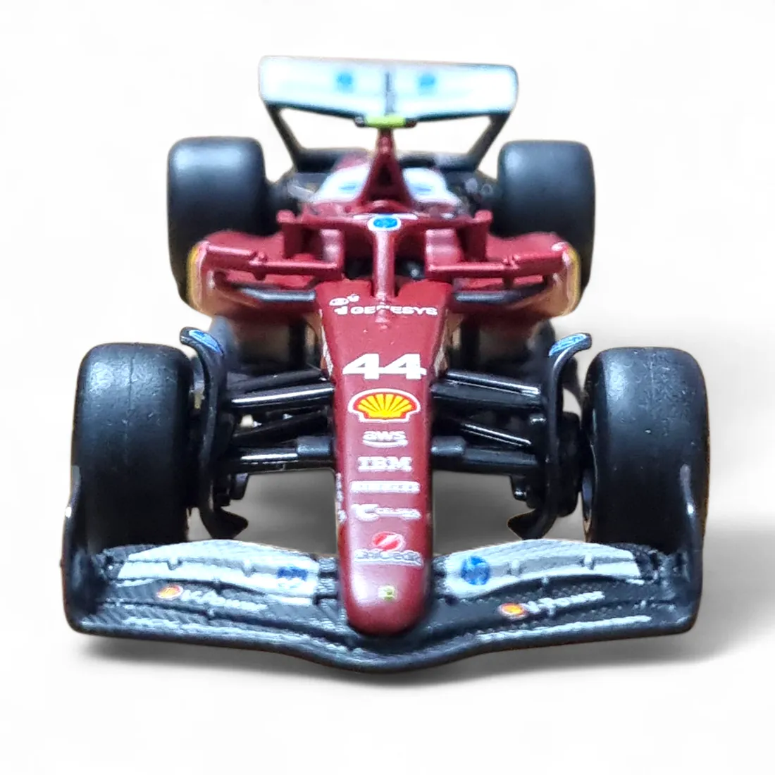 Bburago 1/64 Scale Scuderia Ferrari 2025 SF-25 Formula 1 Model #44 Lewis Hamilton - Image 4