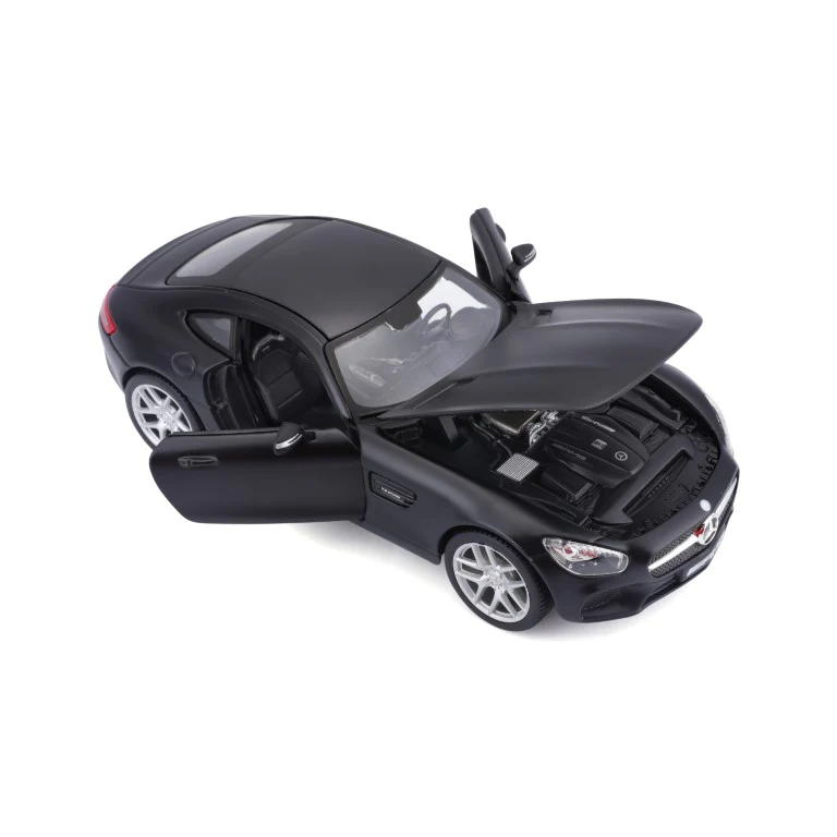 Maisto Collector's Collection 1/24 Scale Mercedes-AMG GT Diecast Model for 14+ Years (Black) Plex Case - Image 4