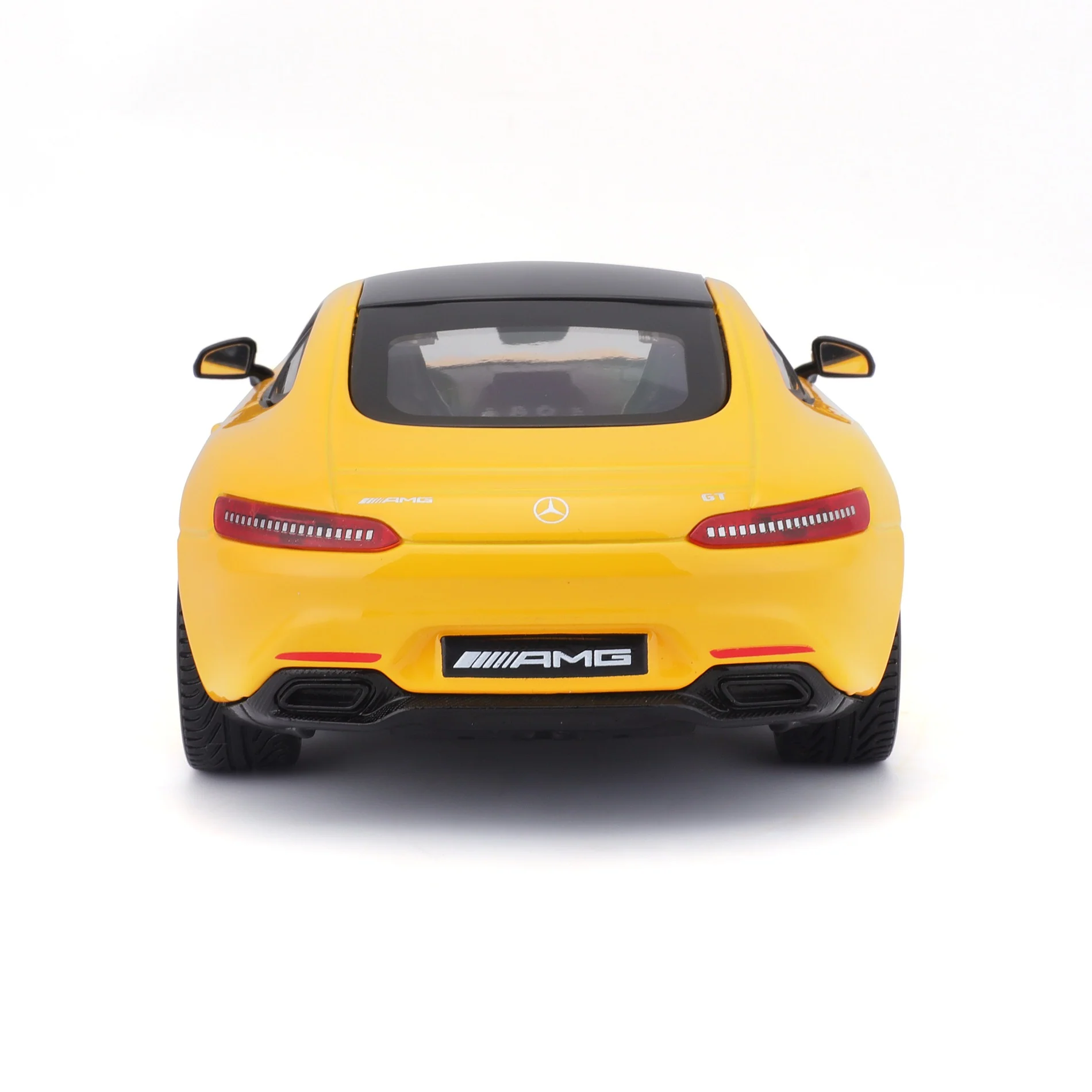 Maisto Collector's Collection 1/24 Scale Mercedes-AMG GT Diecast Model for 14+ Years (Yellow) Plex Case - Image 5