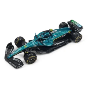 Bburago 1:43 Scale Aramco Aston Martin AMR25 2025 Formula 1 Model #14 Fernando Alonso
