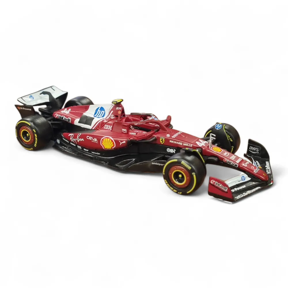 Bburago 1:43 Scale Scuderia Ferrari 2025 SF-25 Formula 1 Model #44 Lewis Hamilton - Image 2