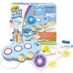 crayola bluey light-up stamper for kids 3+ years, art and craft toys