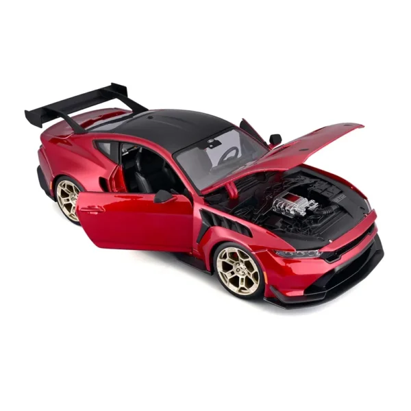 Maisto 1/18 Ford Mustang GTD 2025 Rossa Metallizzato - Diecast Edizione Speciale