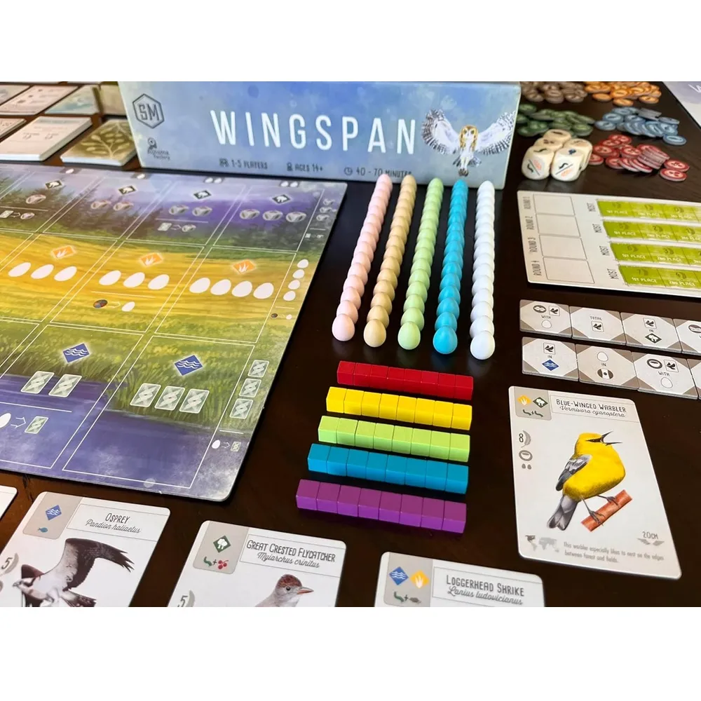 Stonemaier Wingspan Base Game Award-Winning Bird Strategy Board Game 1–5 Players for 14+ Years - Image 7