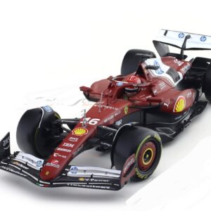 Bburago 1/18 2025 Ferrari Formula 1 SF-25#16 Charles Leclerc Diecast Model (with Plex Case)