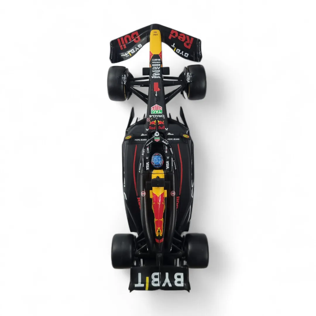 Bburago 1:24 2024 Red Bull RB20 #1 Max Verstappen Formula 1 Car Model (With Plex Case) - Image 8
