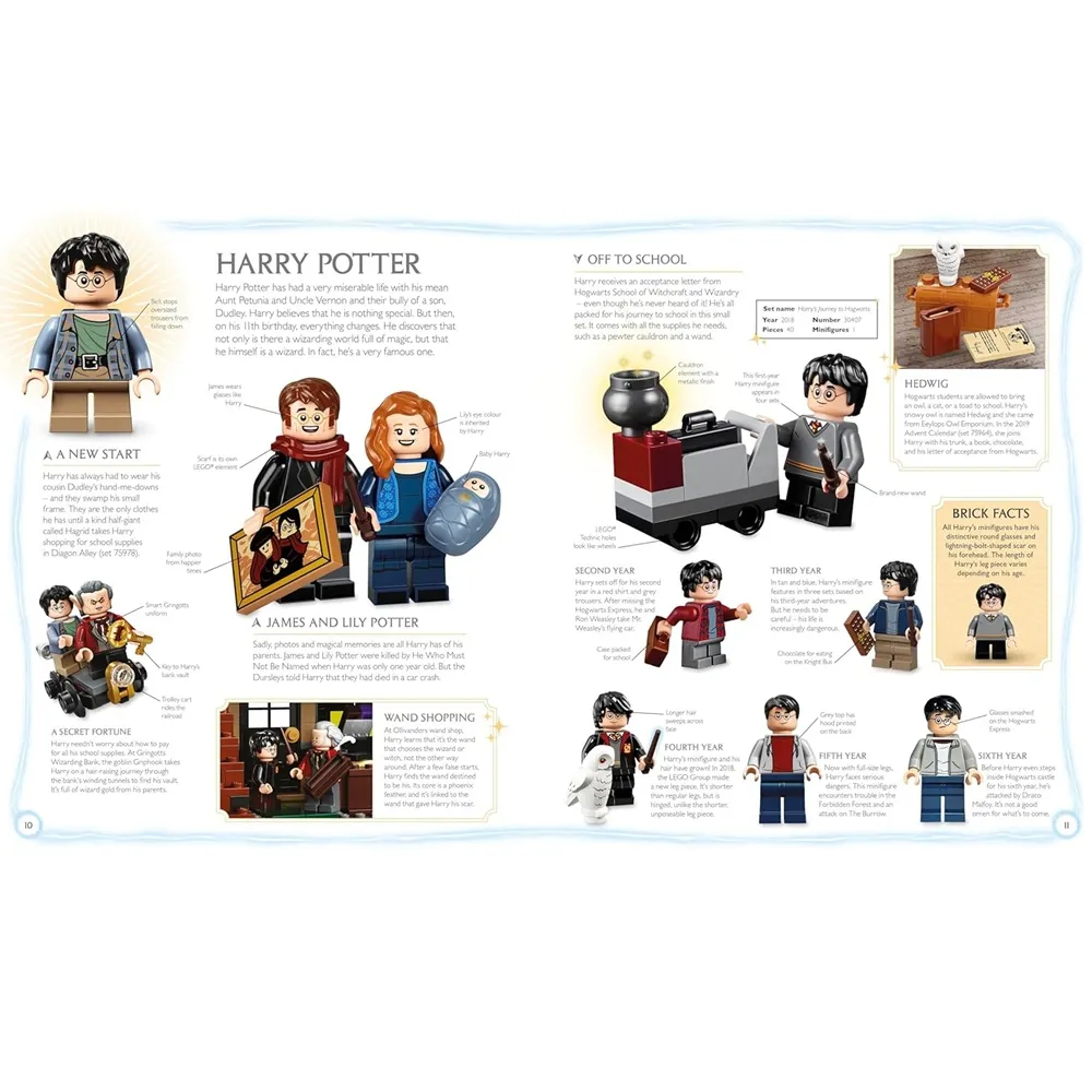 DK LEGO Harry Potter Visual Dictionary: With Exclusive Minifigure - Image 4