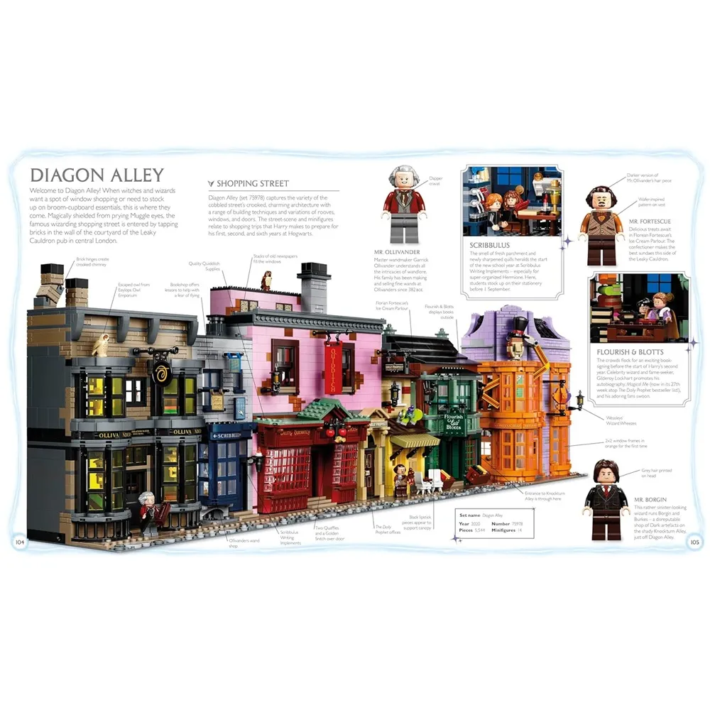 DK LEGO Harry Potter Visual Dictionary: With Exclusive Minifigure - Image 3