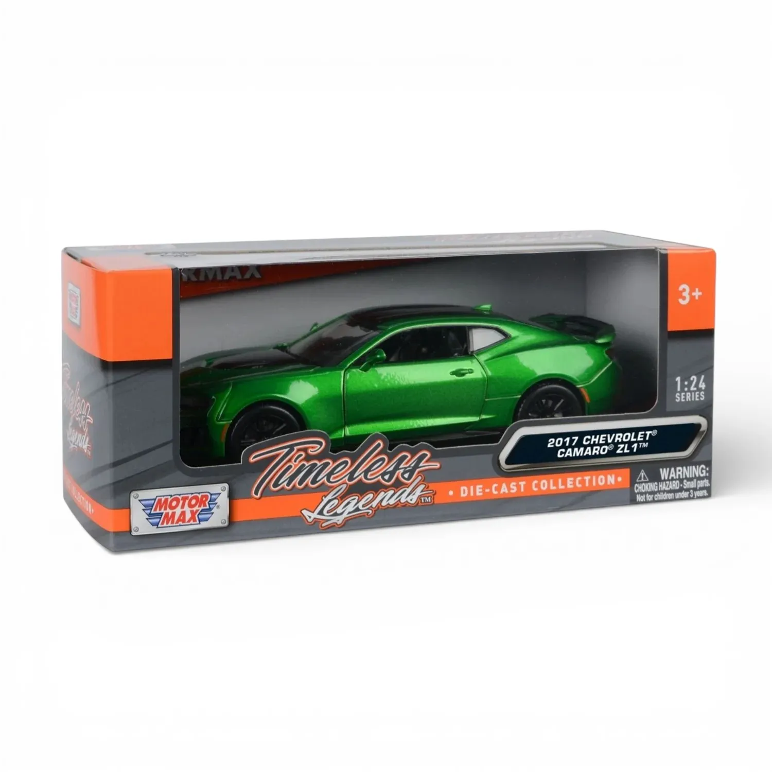 Motormax 1/24 Scale 2017 Chevrolet Camarao ZL1 Diecast Model - Image 4