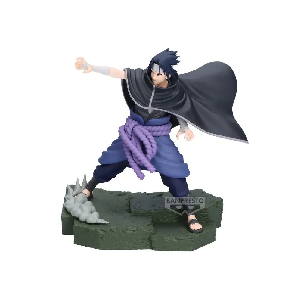 Banpresto Naruto Shippuden Combination Battle - Sasuke Uchiha Figure for 14+ Years (BP30022) - Image 2