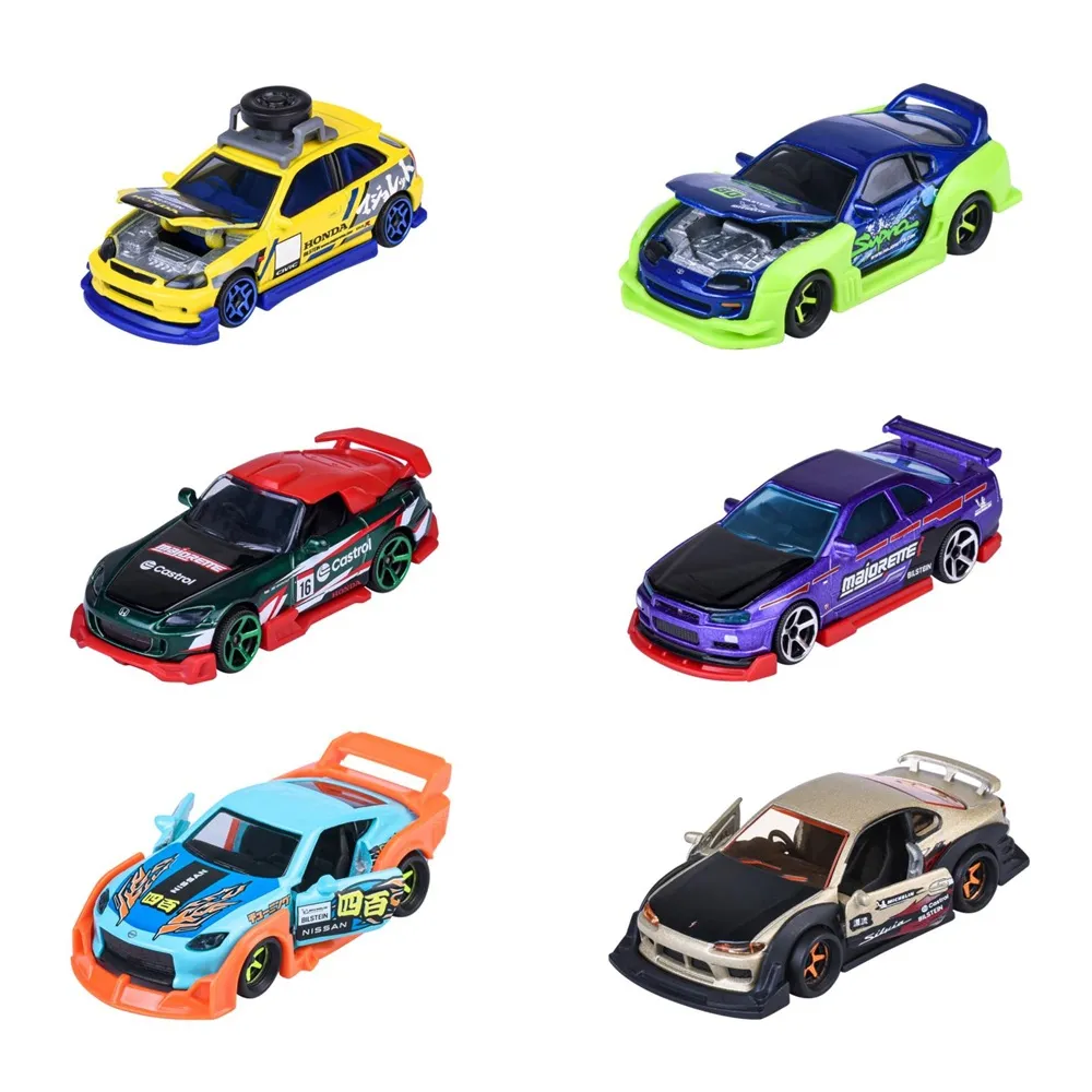 Majorette 1:64 Scale JDM Legends Deluxe Moving Parts - Honda S2000 - Image 2