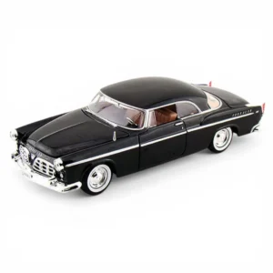 Motormax 1/24 Scale 1955 Chrysler C300 Diecast Model (73302) - Black