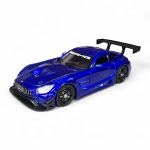 motormax 1/24 scale mercedes-amg gt3 blue diecast model