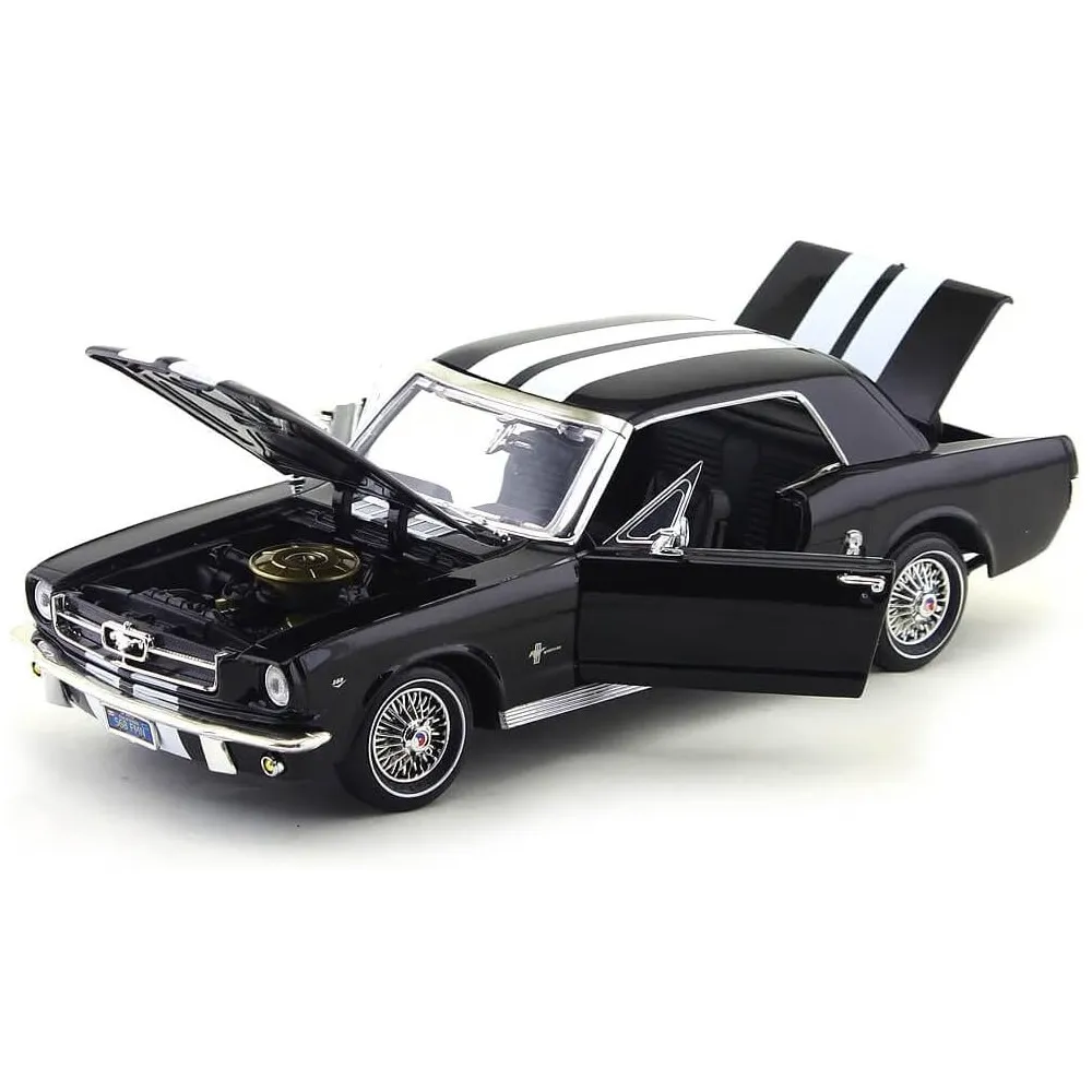 Motormax 1/18 Scale 1964 1/2 Ford Mustang Diecast Model for Collectors (73164) - Image 2