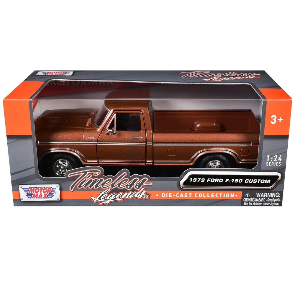 Motormax 1/24 Scale 1979 Ford F-150 Custom Diecast Model (79346) - Image 2