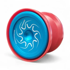 Yoyofactory Nine Dragons Freestyle Impossible Trick Yoyo for 14+ Years (Aqua Red Matte)