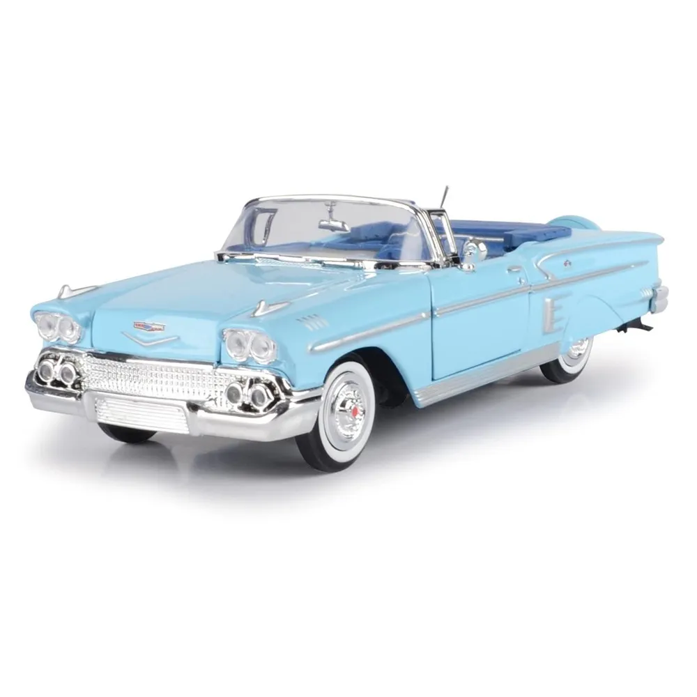 Motormax 1/24 Scale 1958 Chevry Impala Diecast Model - Image 2