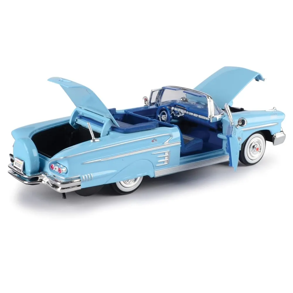 Motormax 1/24 Scale 1958 Chevry Impala Diecast Model - Image 3