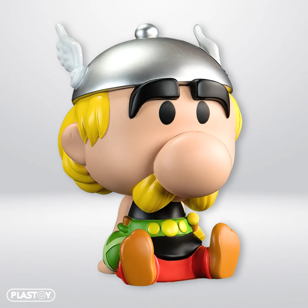 Plastoy Asterix - Chibi Asterix Piggy Bank - New Edition Collectible for 14+ Years - Image 2