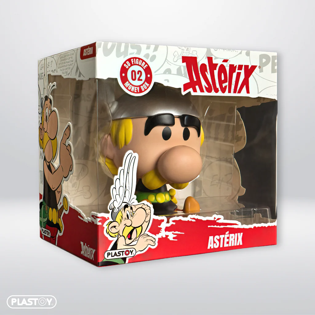 Plastoy Asterix - Chibi Asterix Piggy Bank - New Edition Collectible for 14+ Years - Image 4