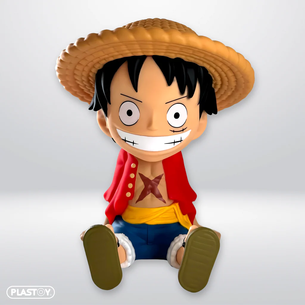 Plastoy One piece Monkey D Luffy Piggy Bank Collectible for 14+ Years - Anime