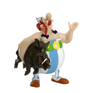 Asterix PVC Figurine - Obelix Carrying A Boar 60612