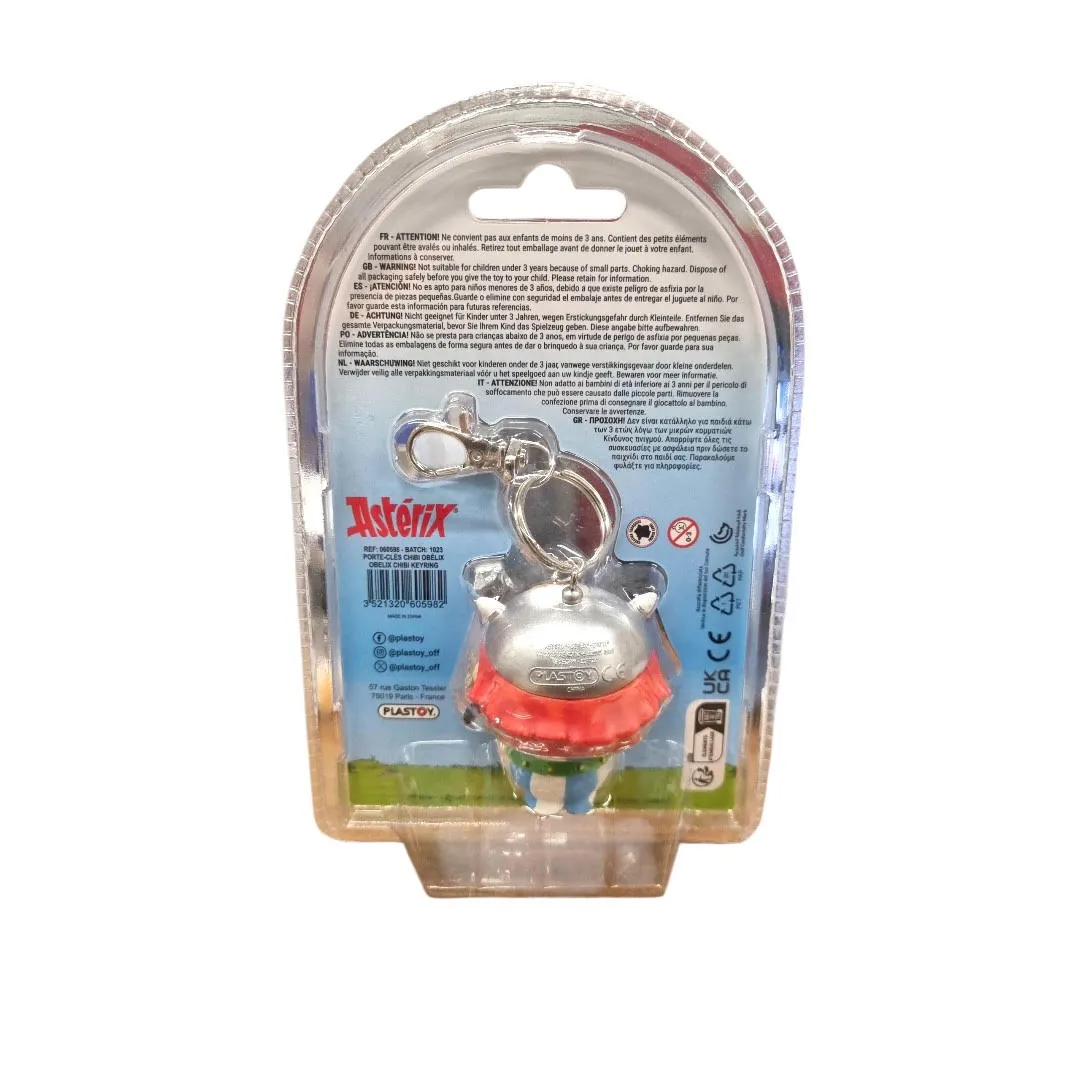 Keychain figure Plastoy Asterix - Chibi Obelix 60598 - Image 3