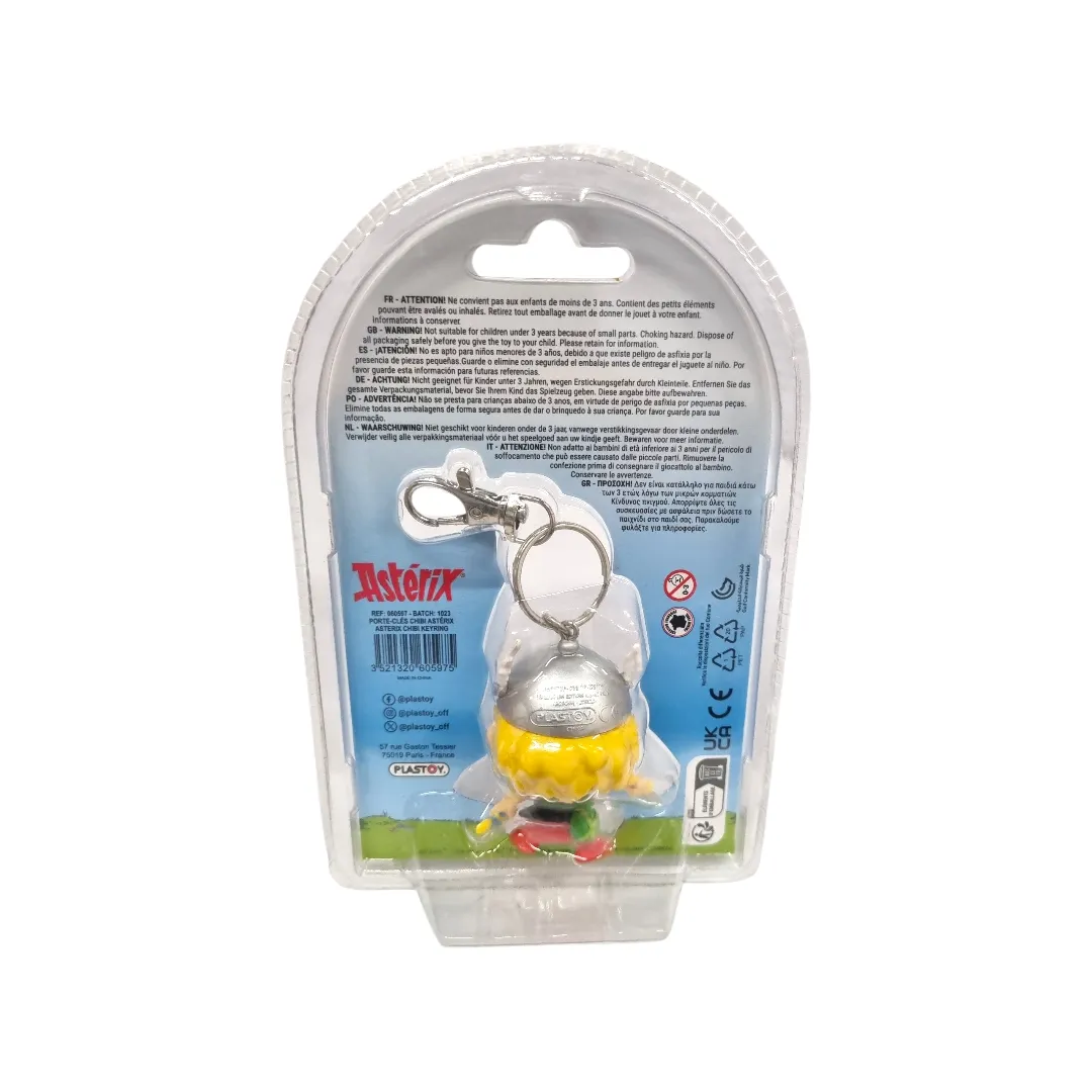 Keychain figure Plastoy Asterix - Chibi Asterix 60597 - Image 2