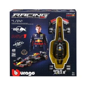 Bburago 1/24 Scale Redbull RB20 Max Verstappen Formula 1 Model Kit for 14+ Years