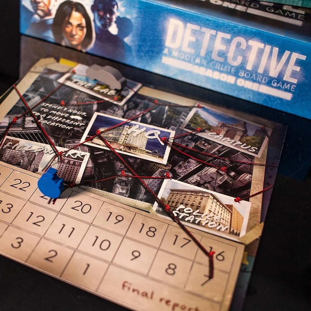 Detective A Modern Crime Board Game Season One | Family Game | 1-5 Player | Age 12+| Mystery lovers - Image 2