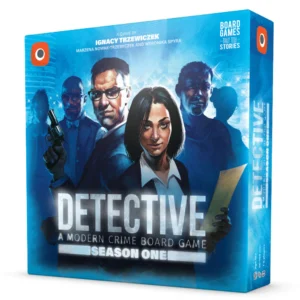 Detective A Modern Crime Board Game Season One | Family Game | 1-5 Player | Age 12+| Mystery lovers