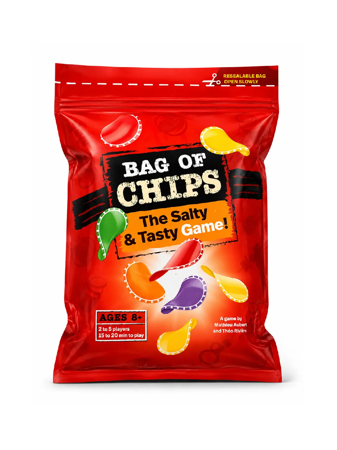 Bag of Chips - The Salty & Tasty Party Game | Family Strategy Card Game for Kids & Adults 8+ Years