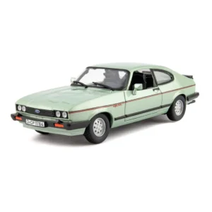 Bburago 1/24 Scale 1982 Ford Capri Diecast Model for 14+ Years (Green)