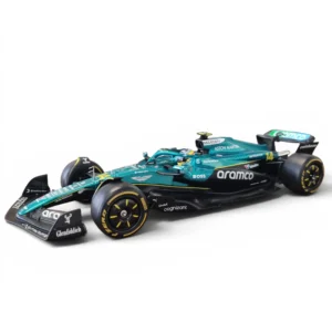Bburago 1:24 Scale Aramco Aston Martin AMR25 2025 Formula 1 Diecast Model #14 Fernando Alonso
