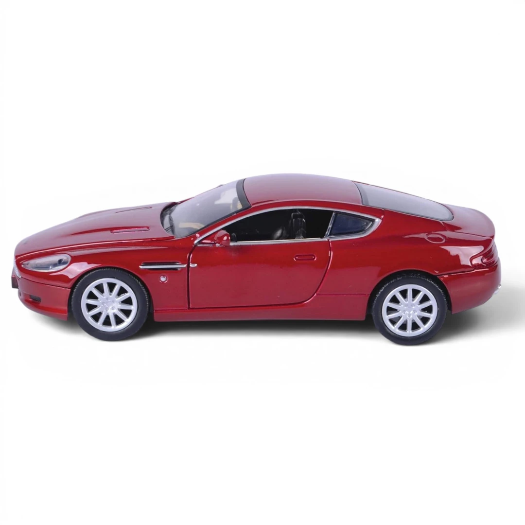 Motormax 1/24 Scale Aston Martin DB9 Coupe Diecast Scale Model for 14+ Years (Cherry Red) - Image 2