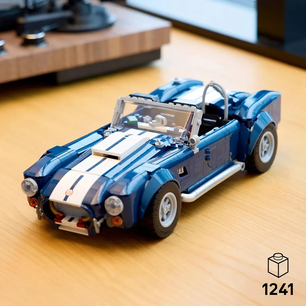 Lego Icons Shelby Cobra 427 S/C Model Car Kit for Adults 10357 - Image 2
