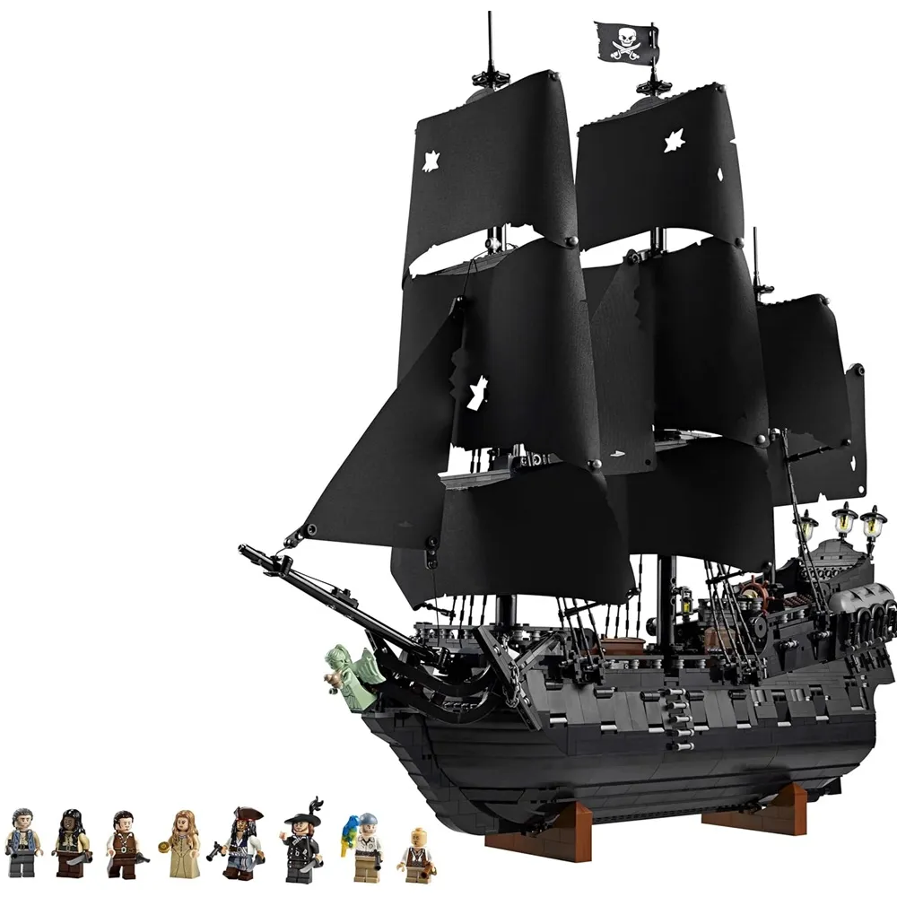 Lego Icons Captain Jack Sparrow’s Pirate Ship Model Building Kit for Adults 10365 - Image 2