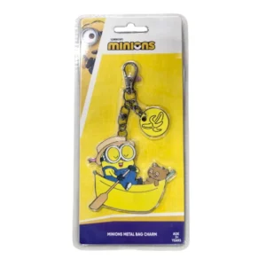 minions metal bag charms