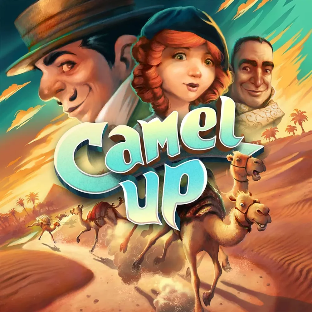 Camel Up (2nd Edition) - Exciting Camel-Racing Betting Strategy Game! Ages 8-99 Years | 3-8 Players | 30-45 Min Playtime - Image 2